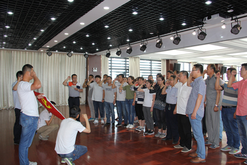 甘肅建投新能源公司、路橋工程公司共同慶祝建黨95周年