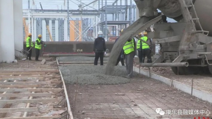 康樂(lè)縣工業(yè)集中區(qū)：搶抓工期 穩(wěn)保質(zhì)量 全力推進(jìn)建設(shè)進(jìn)度