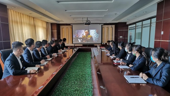 “慶國慶、祖國頌，學(xué)司史、知司情”裝備公司團委組織召開主題學(xué)習(xí)活動